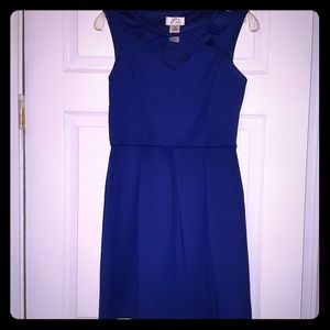 Blue dress
